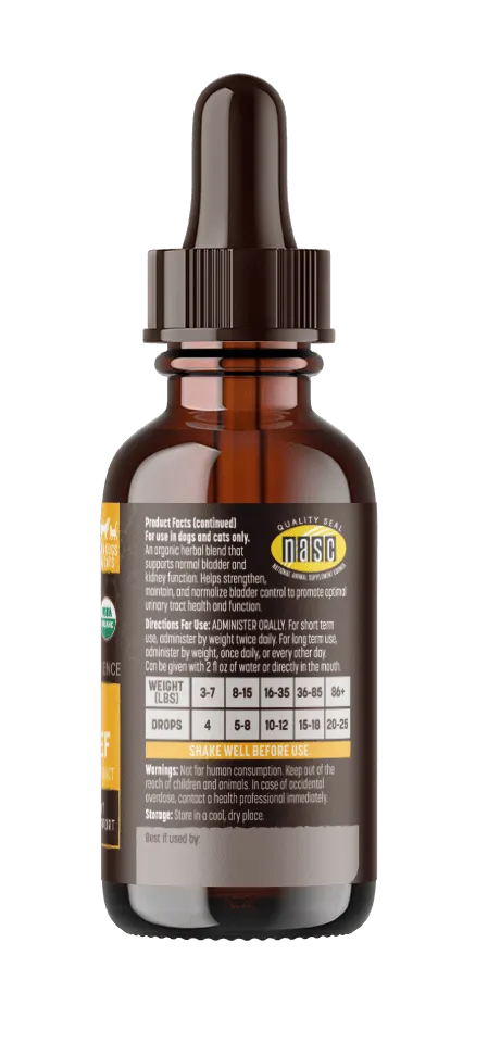Earth Animal Supplement-Urinary Kidn : 2 oz