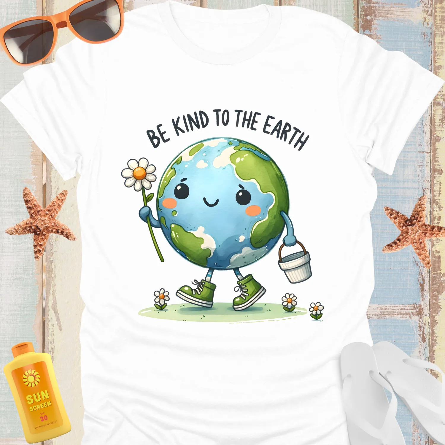 Eco-Friendly Be Kind To The Earth T-Shirt For Nature Lovers