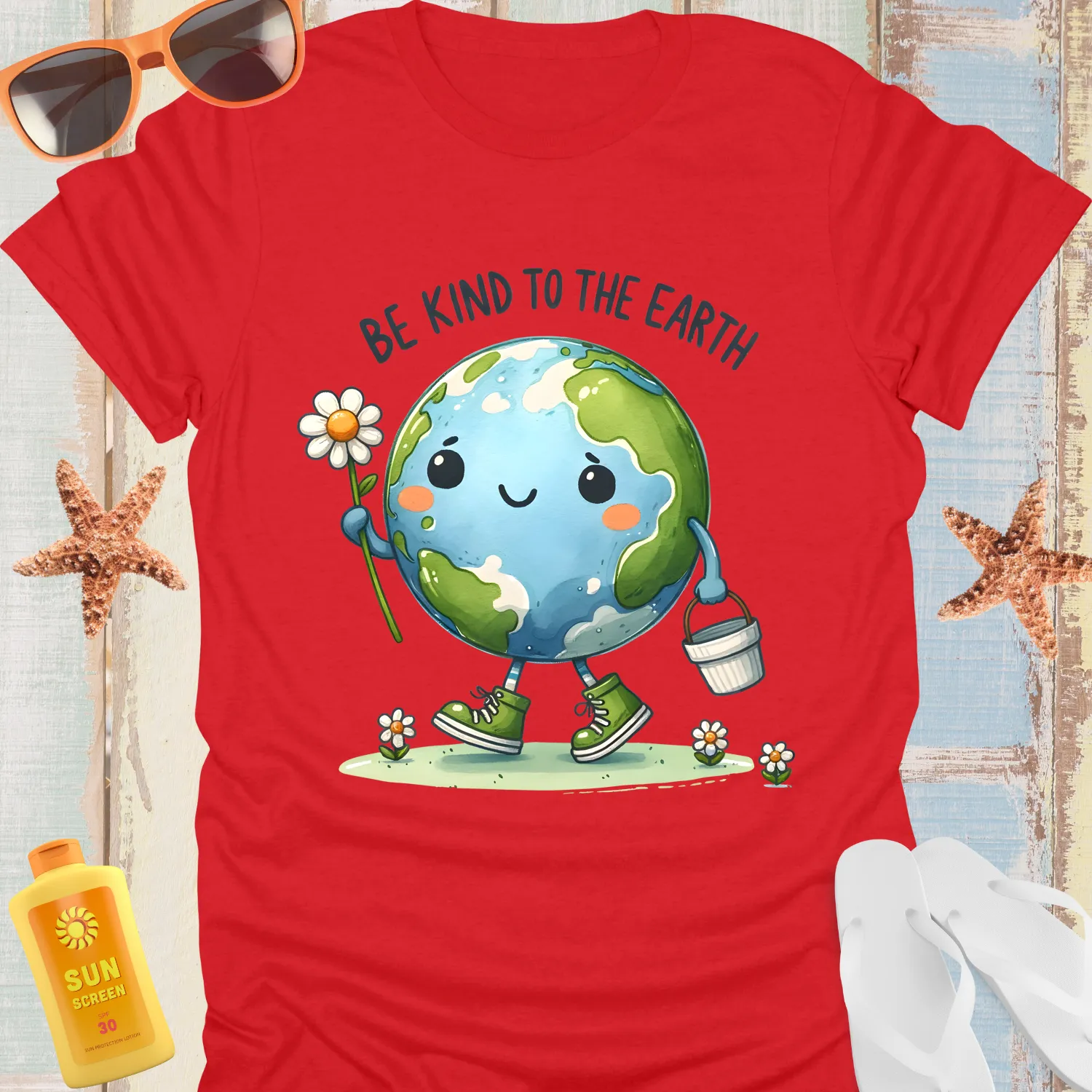 Eco-Friendly Be Kind To The Earth T-Shirt For Nature Lovers