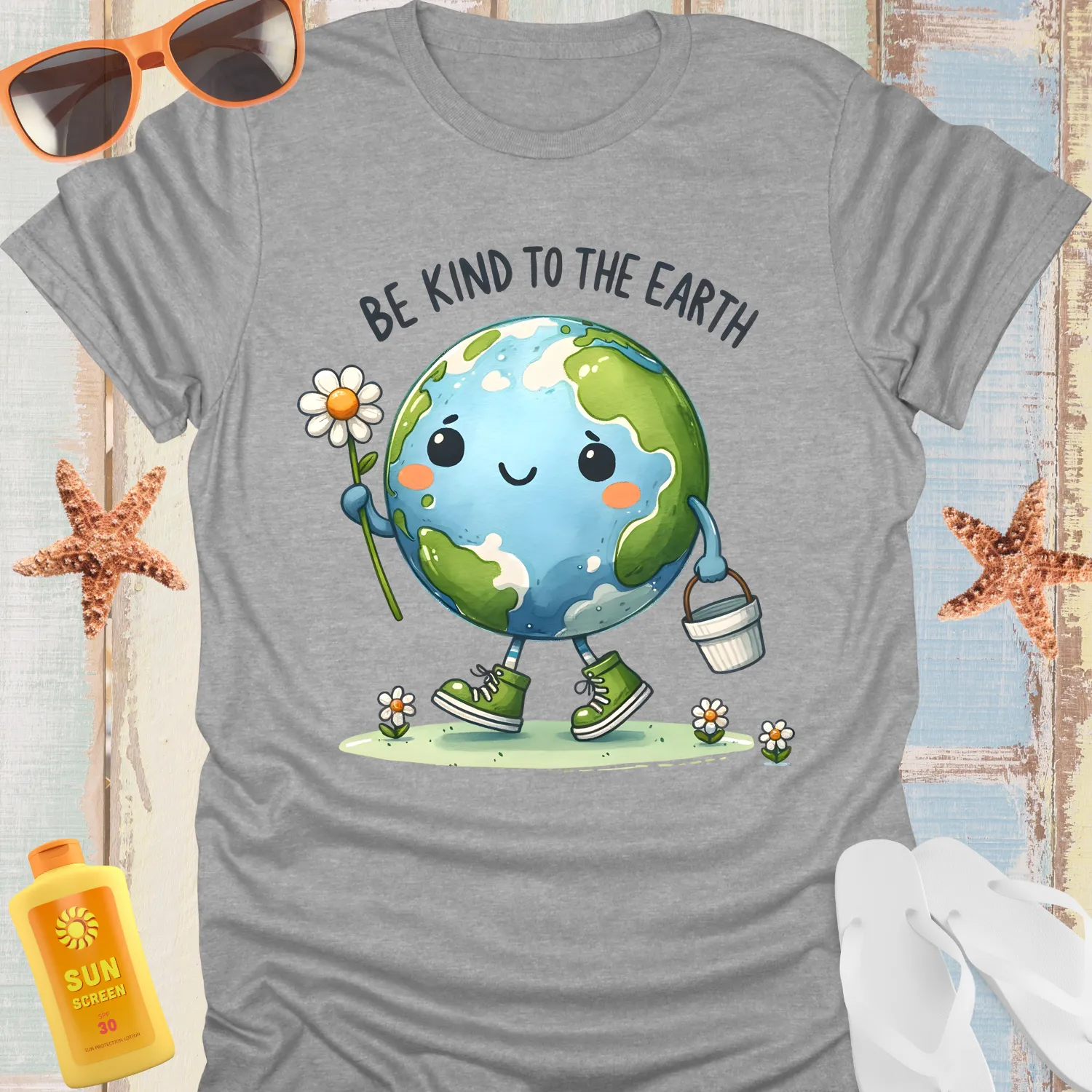 Eco-Friendly Be Kind To The Earth T-Shirt For Nature Lovers