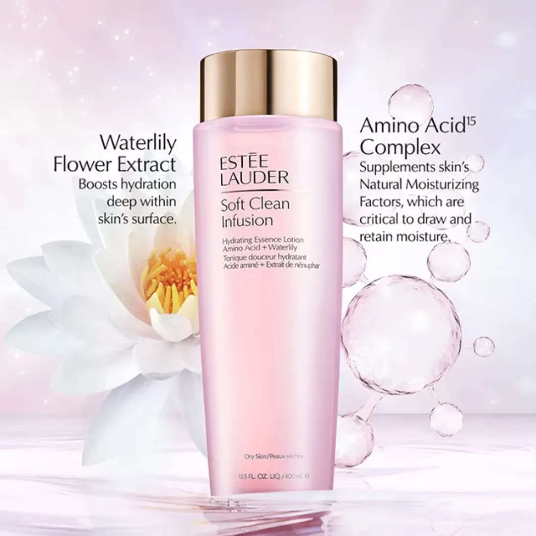 Estée Lauder Soft Clean Infusion Hydrating Essence Lotion 400ml