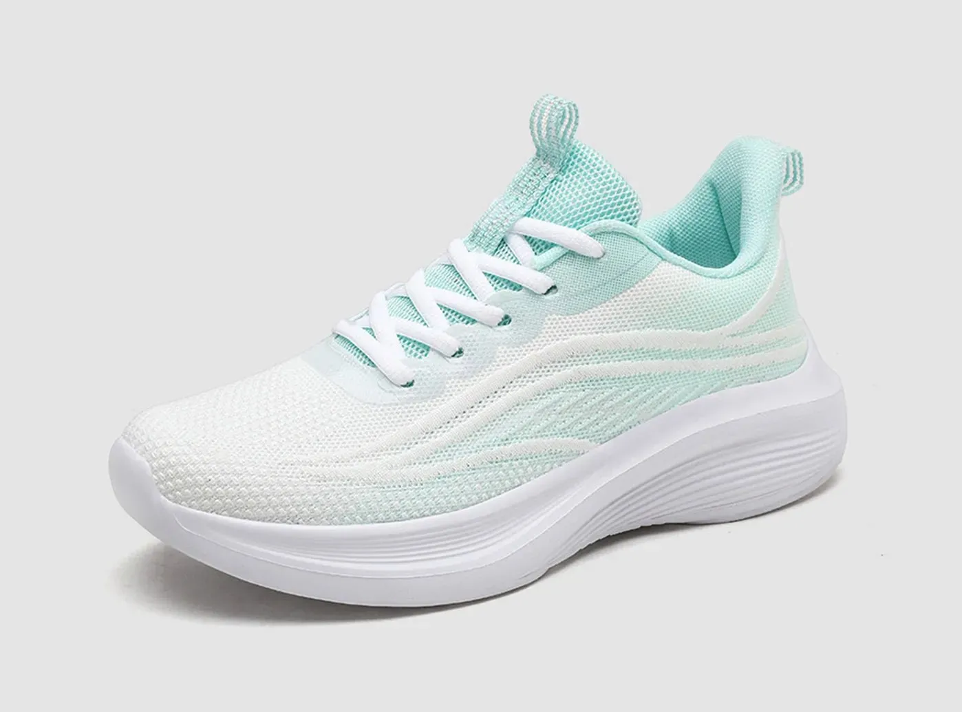 FitVille Women's Gradient Mesh Sneakers