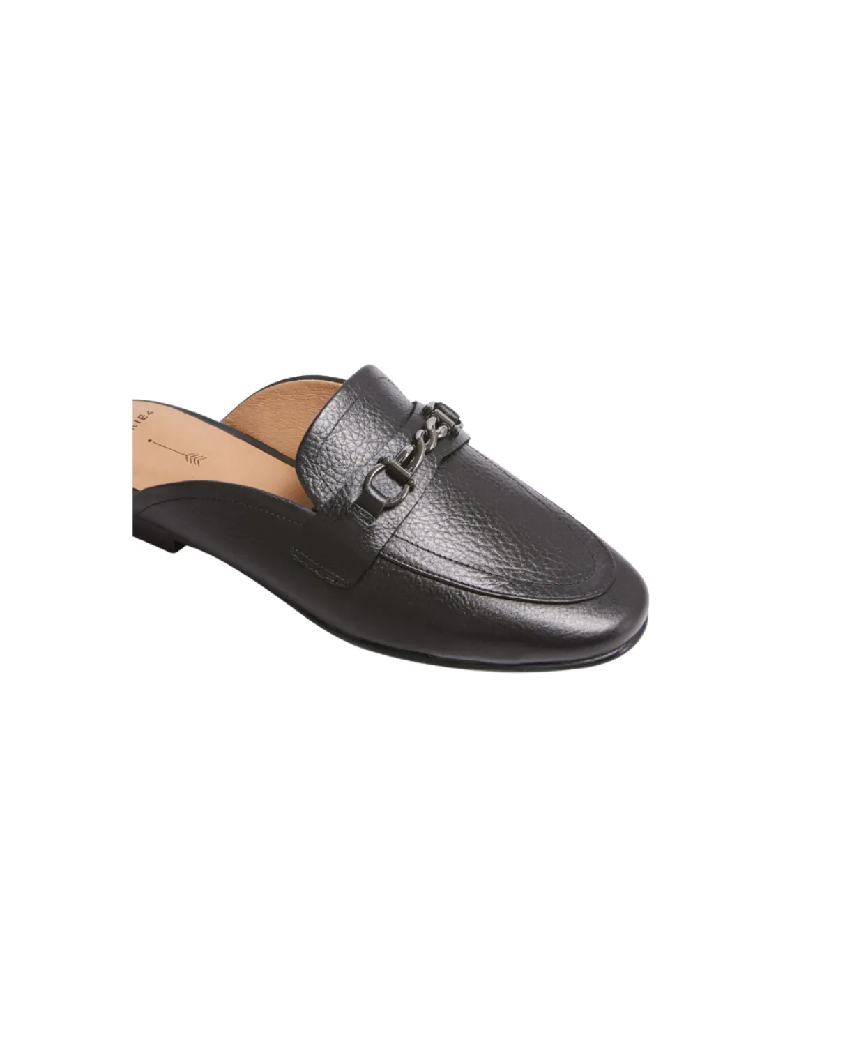 Frankie4 Grace Black Tumbled Mule