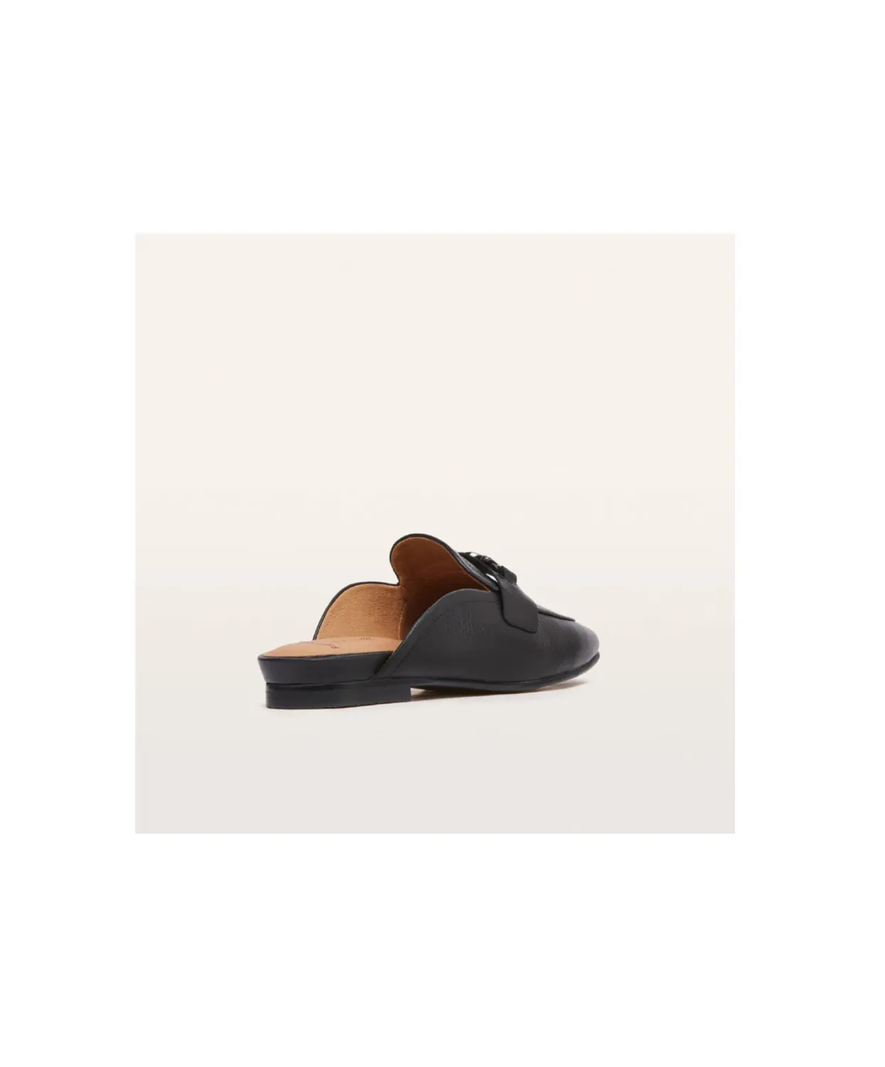 Frankie4 Grace Black Tumbled Mule