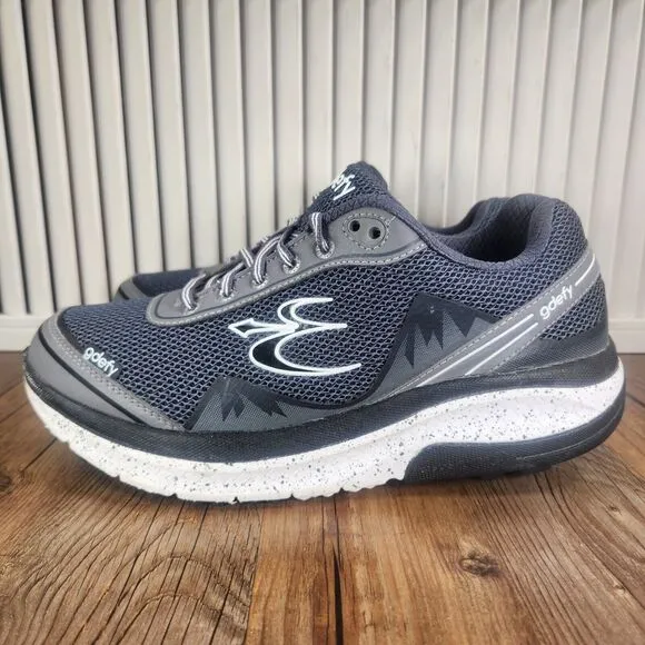 GDEFY Gravity Defyer Mighty Walk Men's 9 M Gray Athletic Walking Sneakers Shoes