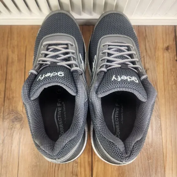 GDEFY Gravity Defyer Mighty Walk Men's 9 M Gray Athletic Walking Sneakers Shoes