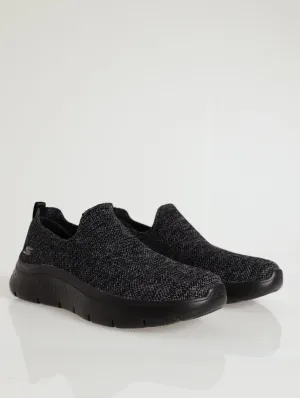 Go Walk Flex Push In Sneaker - Black