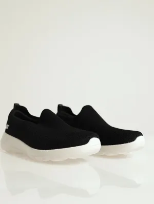 Go Walk Joy Push In Sneaker - Black/White