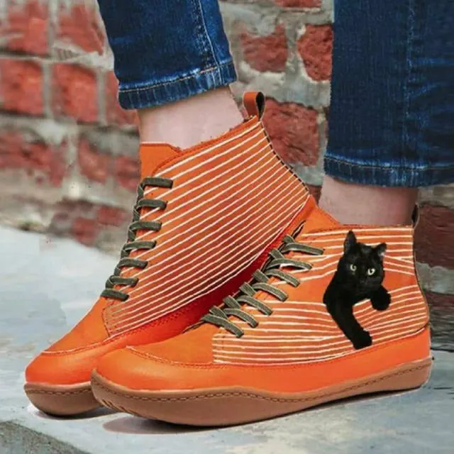 GS Cat Walk | Leuke sneakers met katten print voor dames
