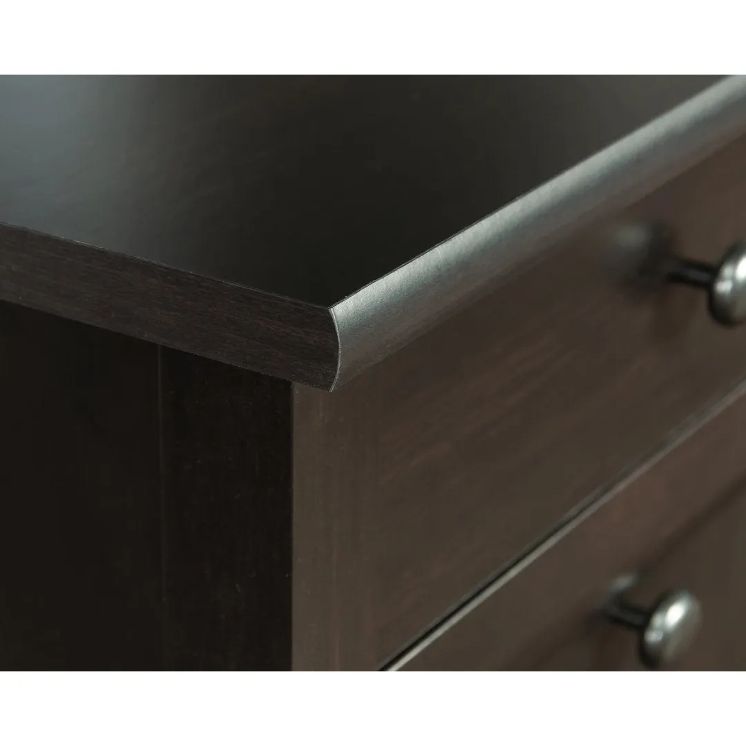 Gunalda L-Shape Executive Desk Red Barrel Studio® Color: Estate Black