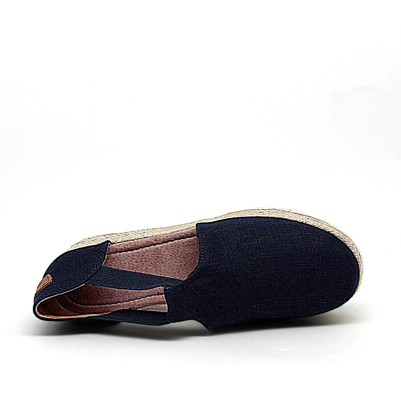 Handmade Women’s Slip-On Espadrille Linen Loafers Wedges-AE006W