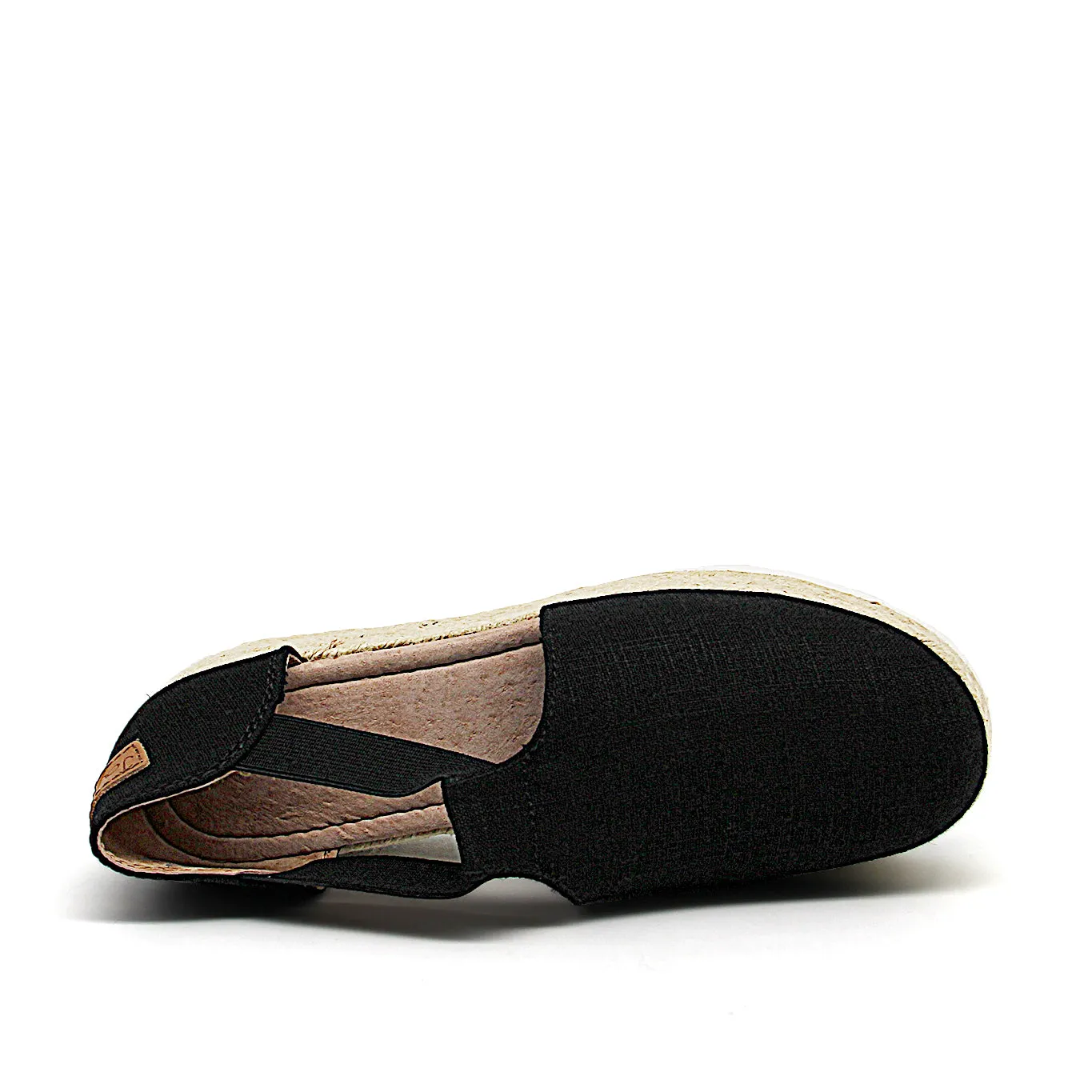 Handmade Women’s Slip-On Espadrille Linen Loafers Wedges-AE006W