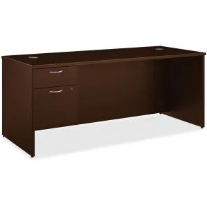 HON 101 Left Pedestal Desk, 72"W