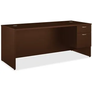 HON 101 Right Pedestal Desk, 72"W
