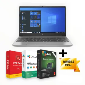 HP 250 G9 8GBRAM / 256GBSSD W11H Laptop Bundle