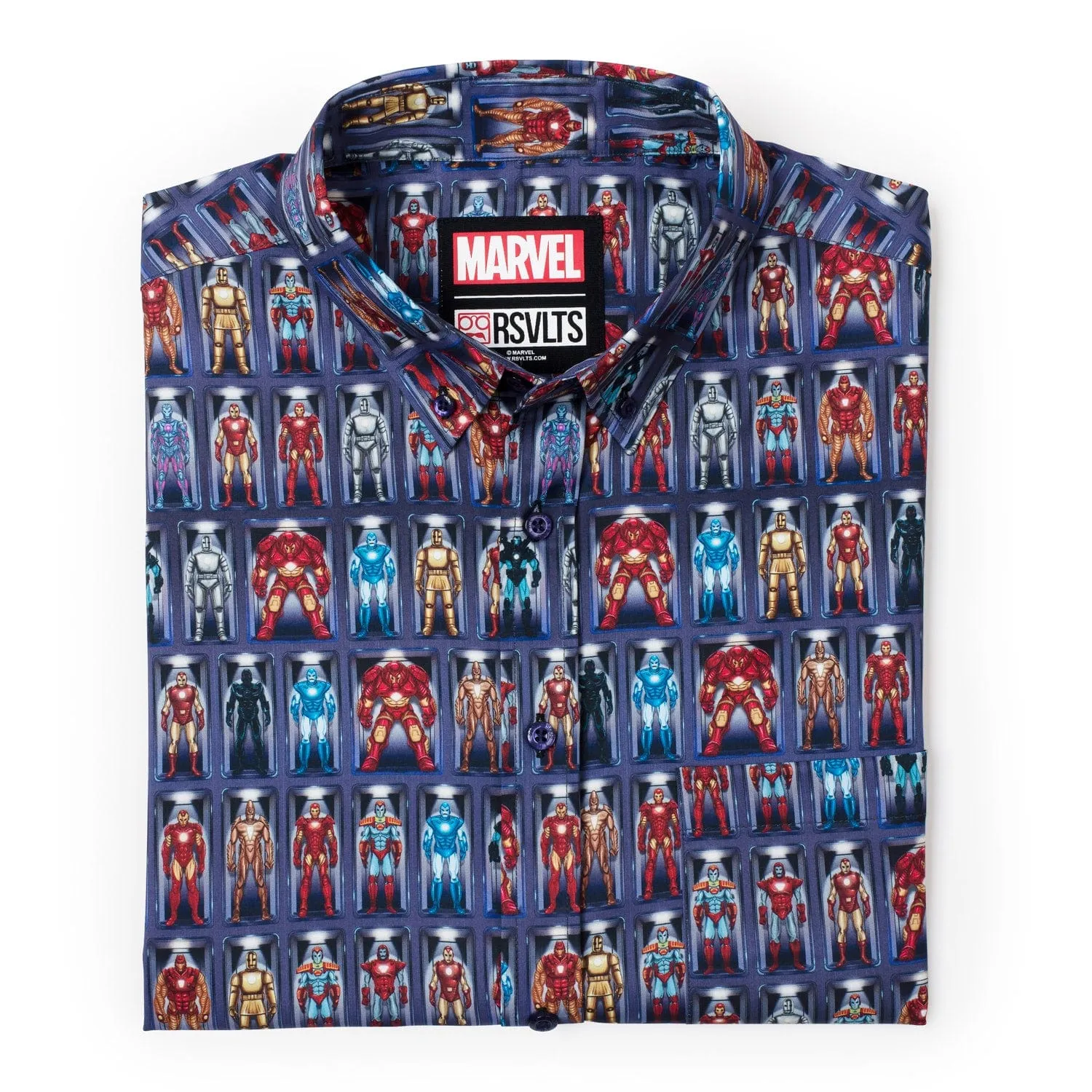 Iron Man “Hall of Armor” – KUNUFLEX Short Sleeve Shirt