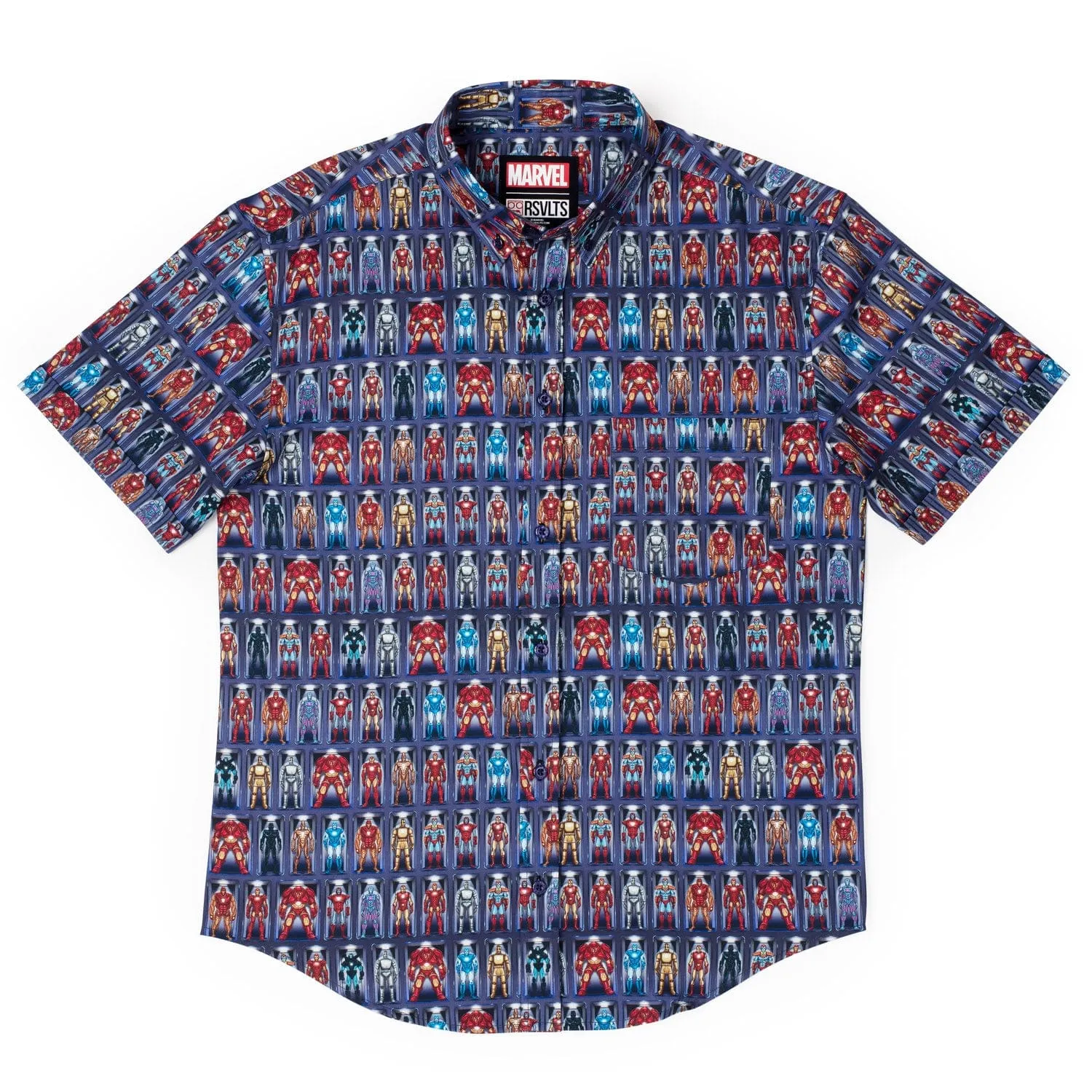 Iron Man “Hall of Armor” – KUNUFLEX Short Sleeve Shirt