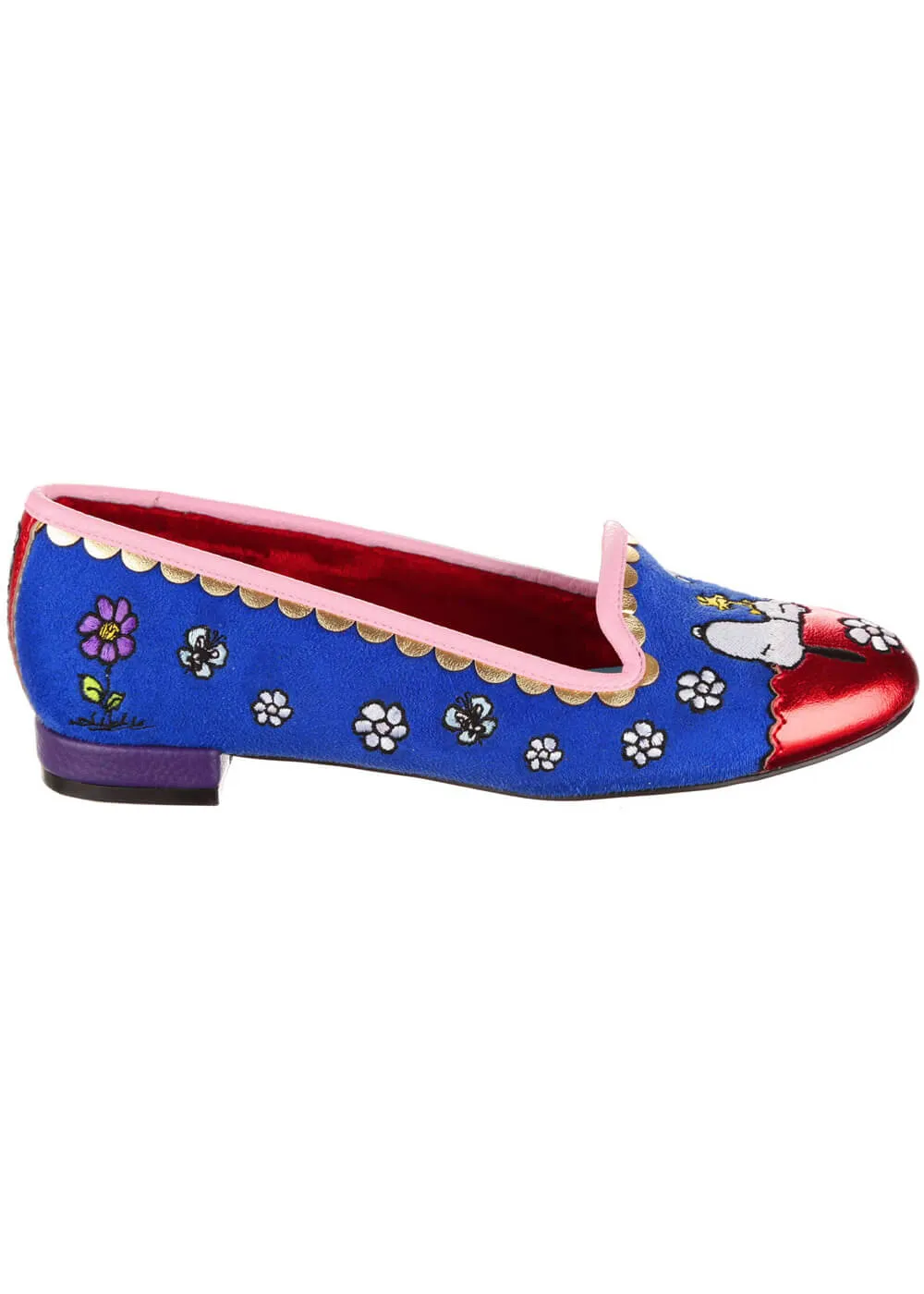 Irregular Choice x Peanuts My Friend Snoopy Ballerina's Blue