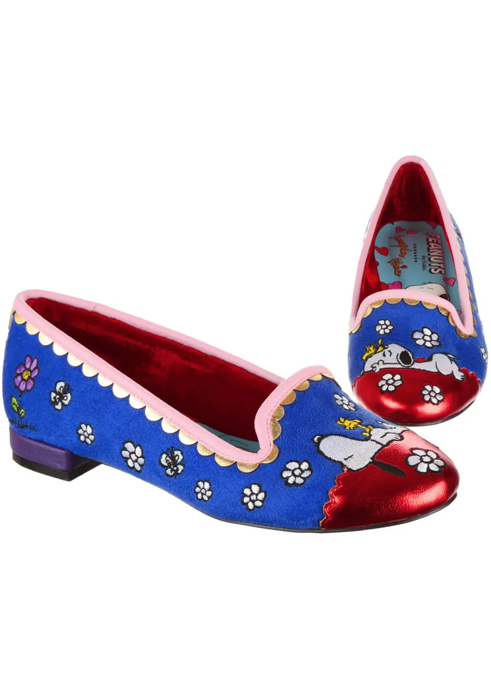 Irregular Choice x Peanuts My Friend Snoopy Ballerina's Blue
