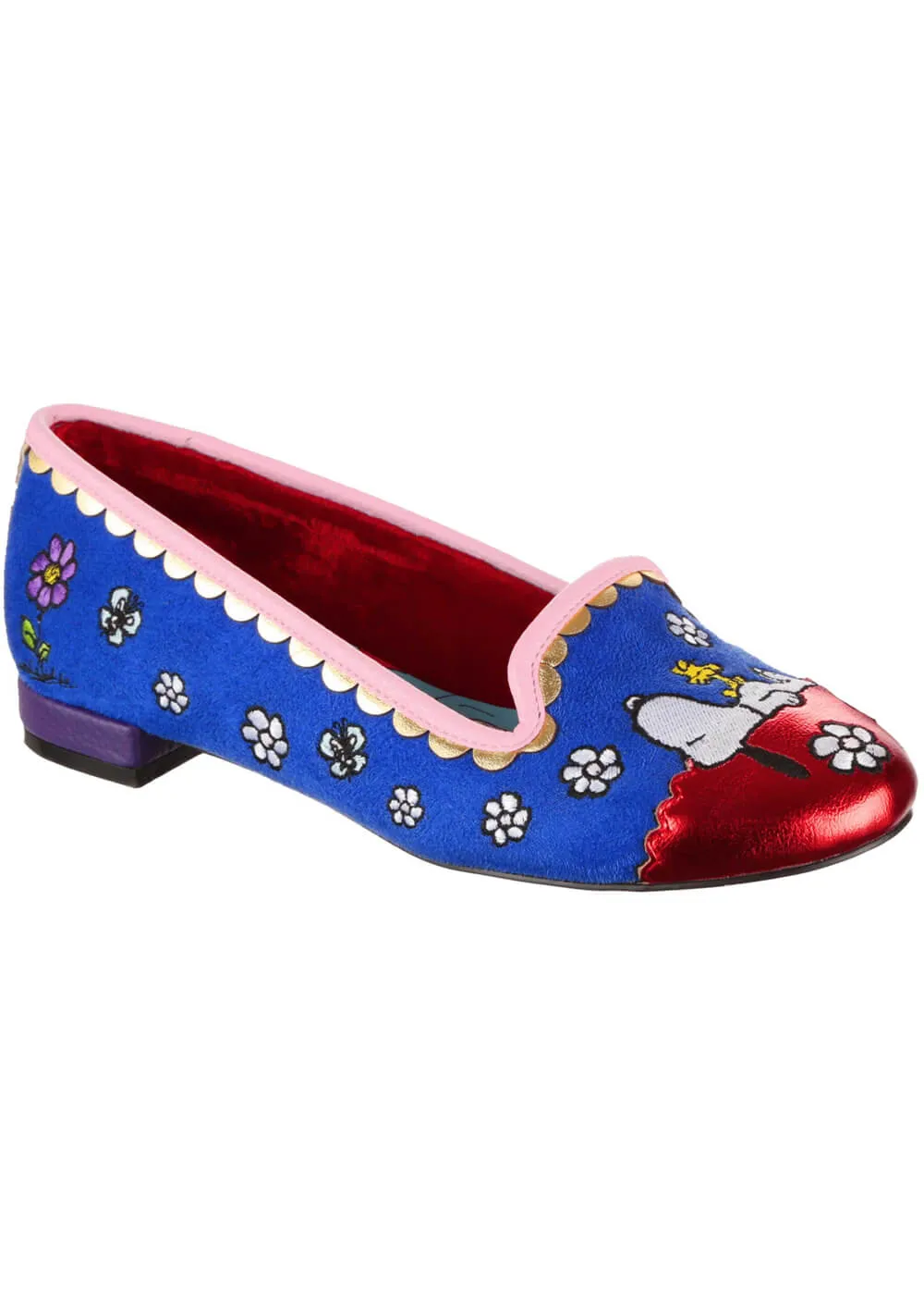 Irregular Choice x Peanuts My Friend Snoopy Ballerina's Blue