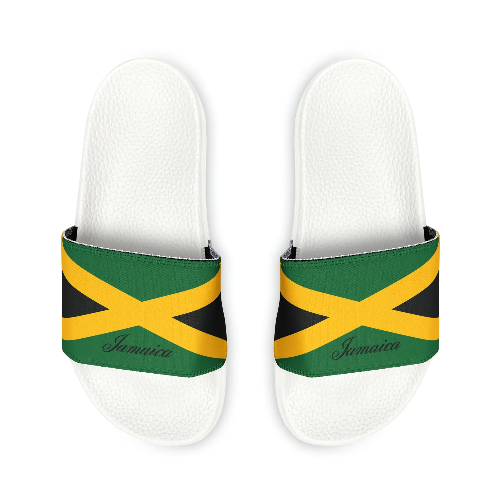 Jamaica Flag Slides with Interchangeable Straps