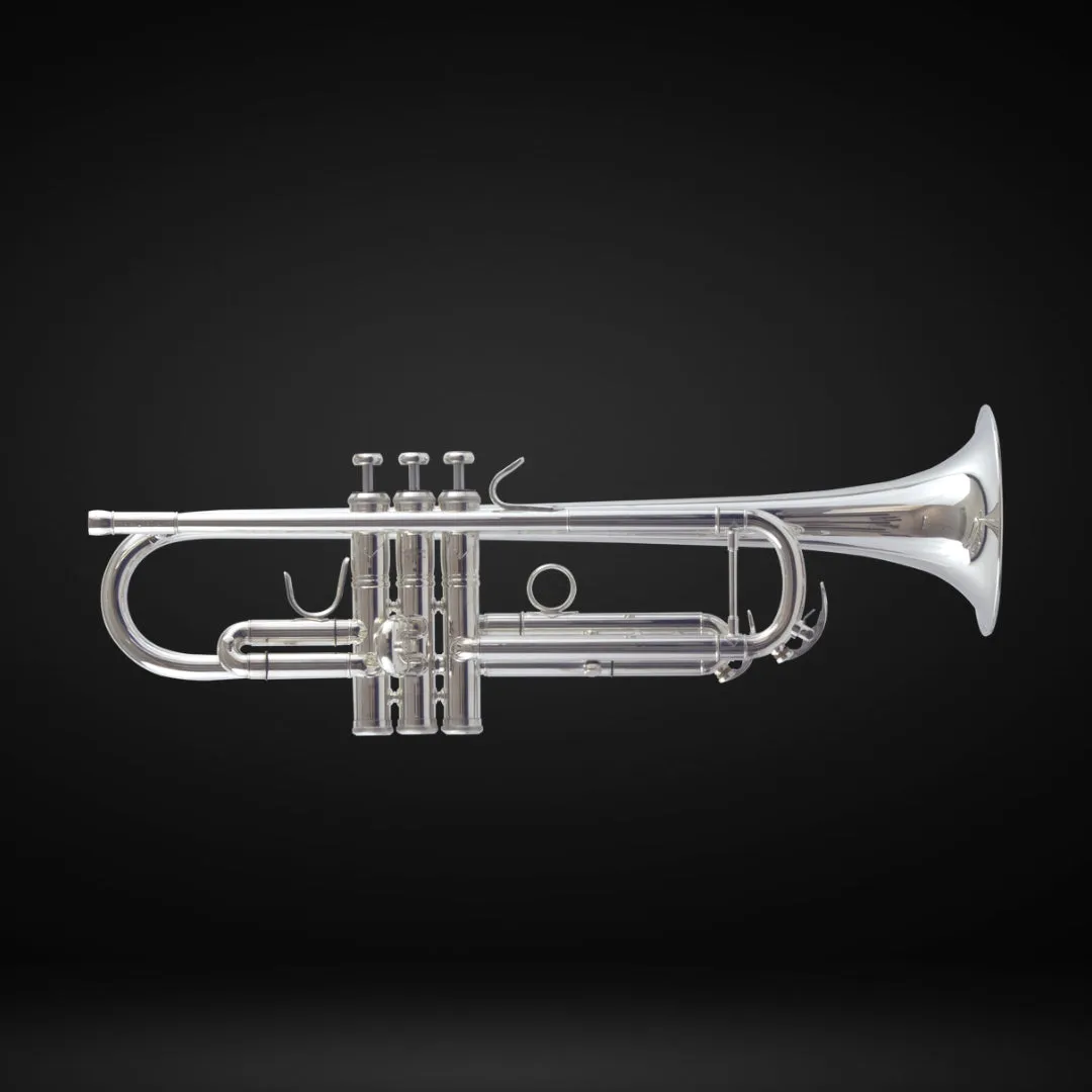 John Packer JP251SWS Smith-Watkins Bb Trumpet, w/Case, Silver Plated