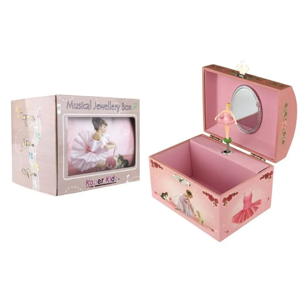 Kaper Kidz Rose Ballerina Music Box