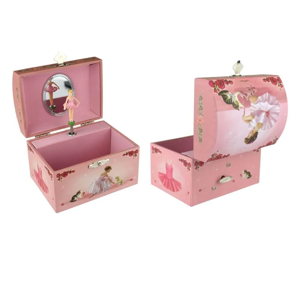 Kaper Kidz Rose Ballerina Music Box
