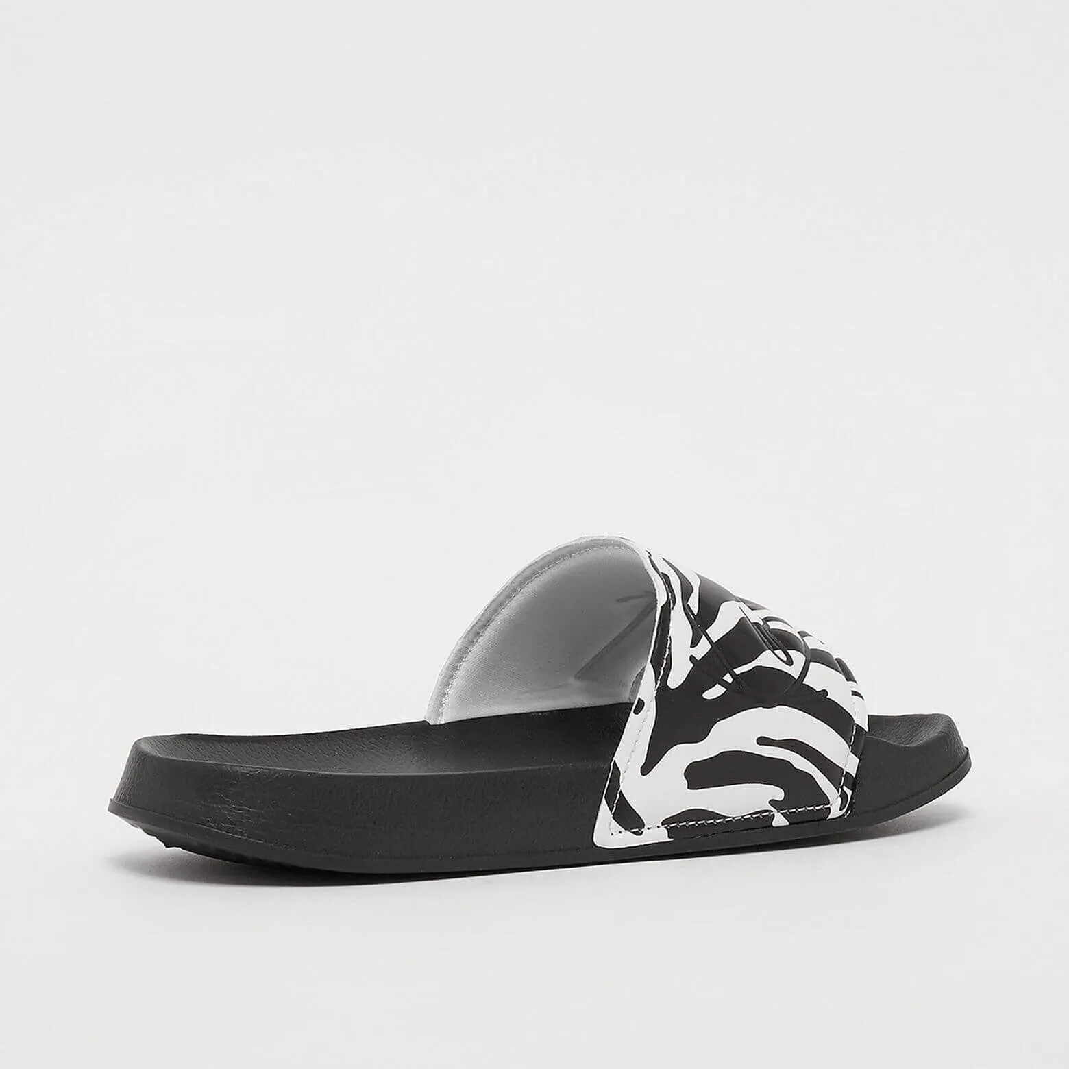 Karl Kani Signature Zebra Pool Slides black/white