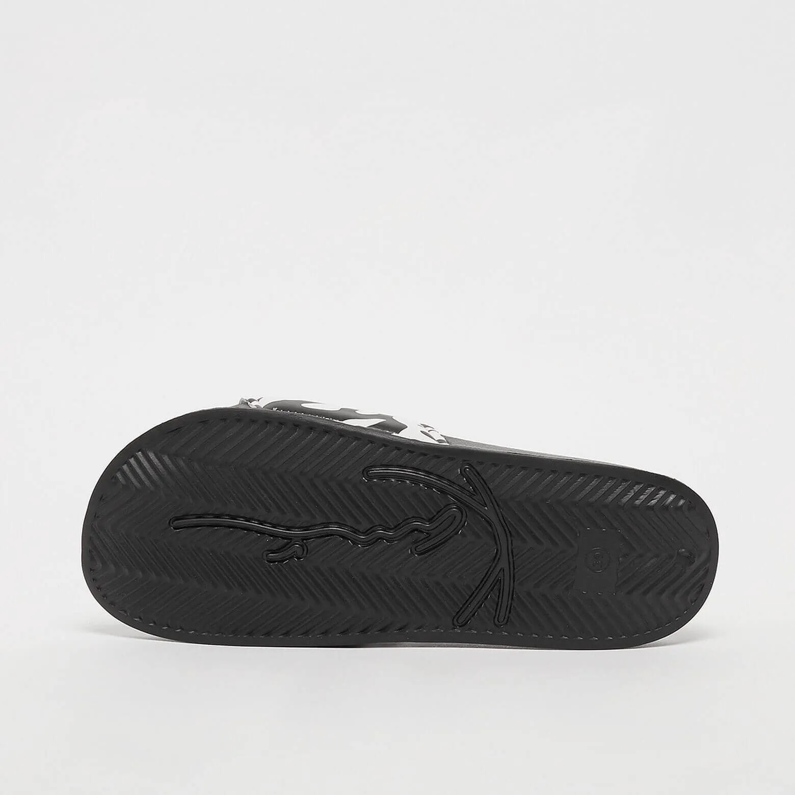 Karl Kani Signature Zebra Pool Slides black/white