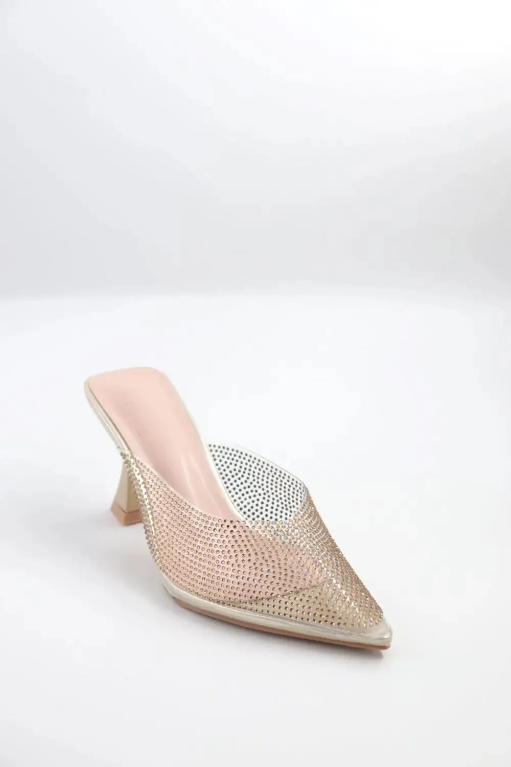 Kitten Heel Mule