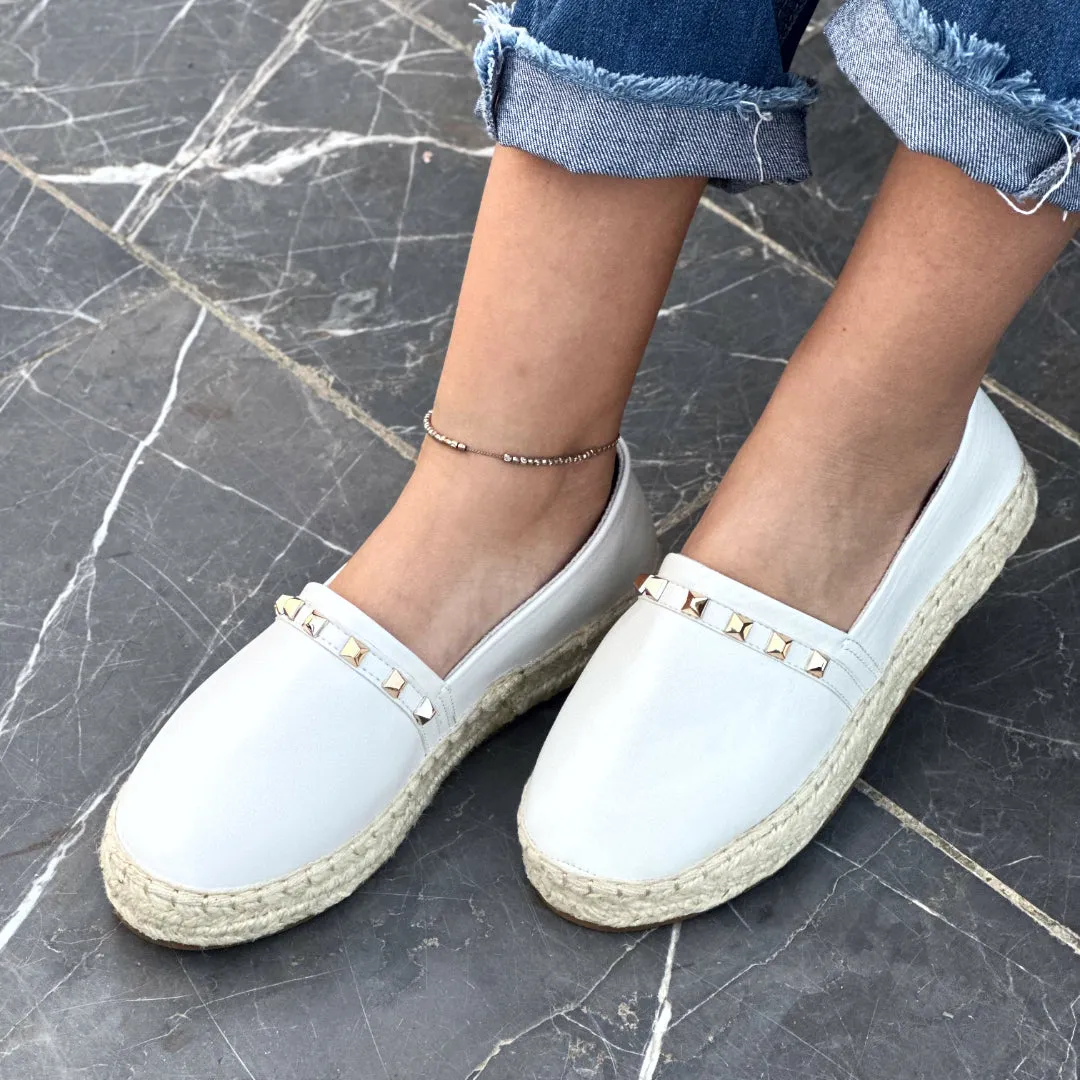 Élan White-Slipons