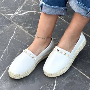 Élan White-Slipons