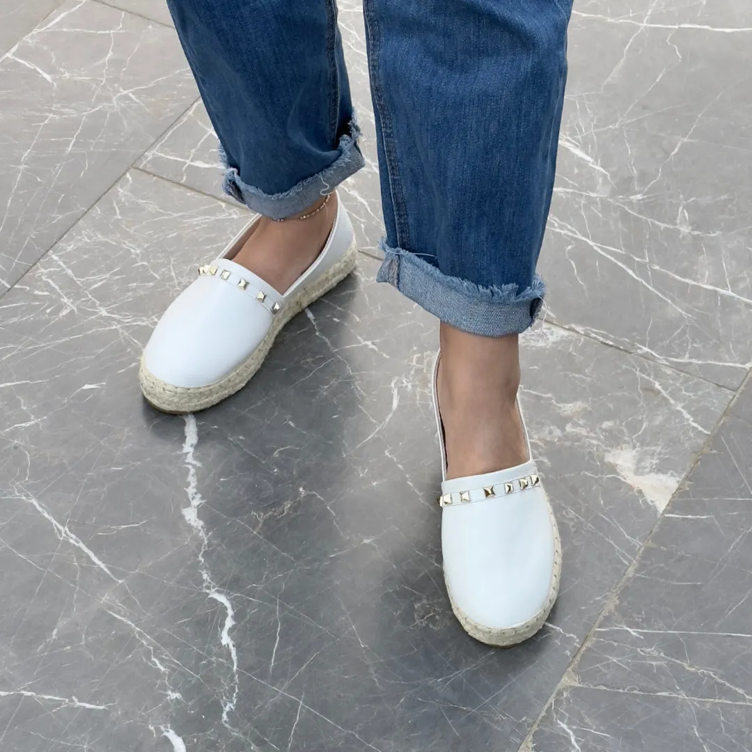 Élan White-Slipons