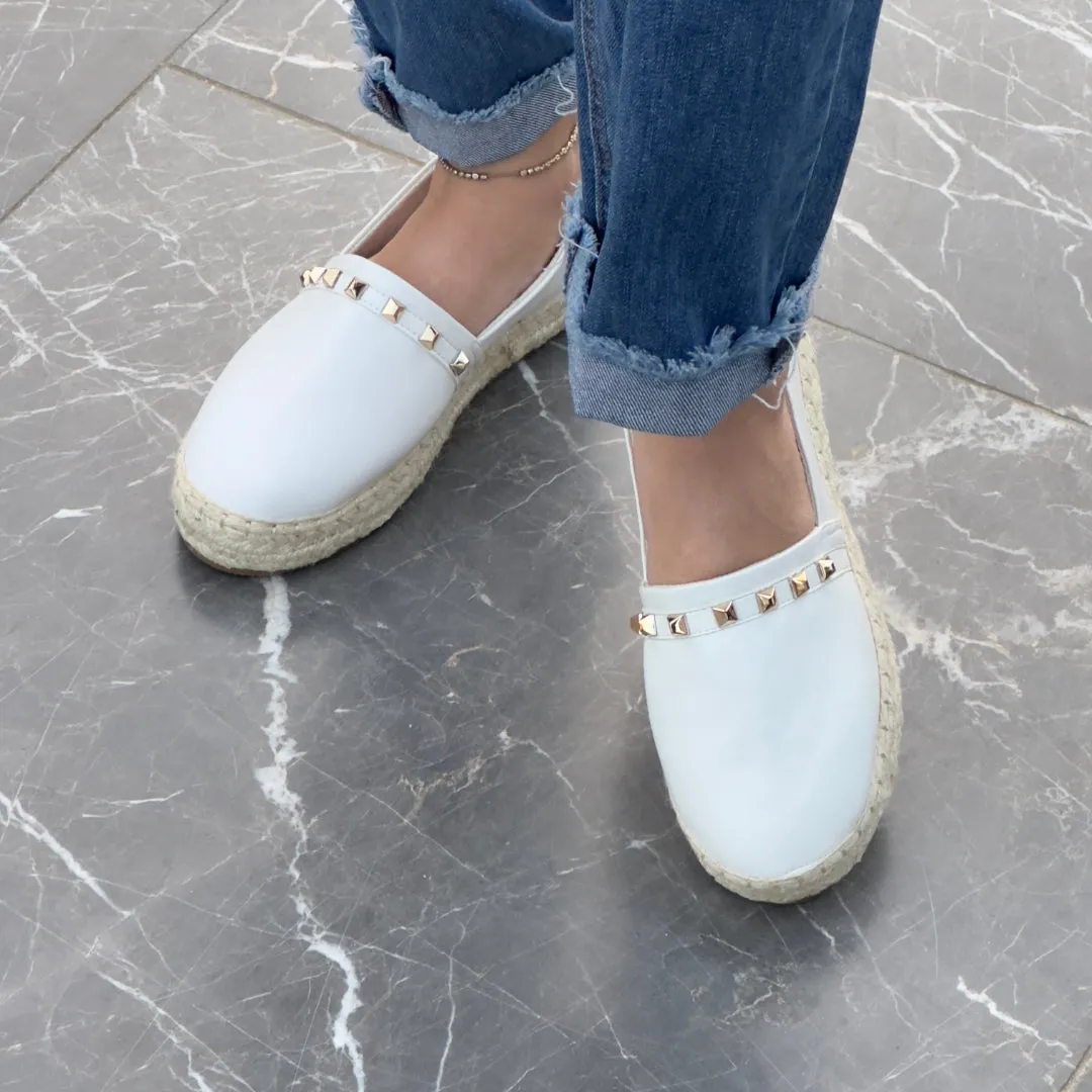 Élan White-Slipons