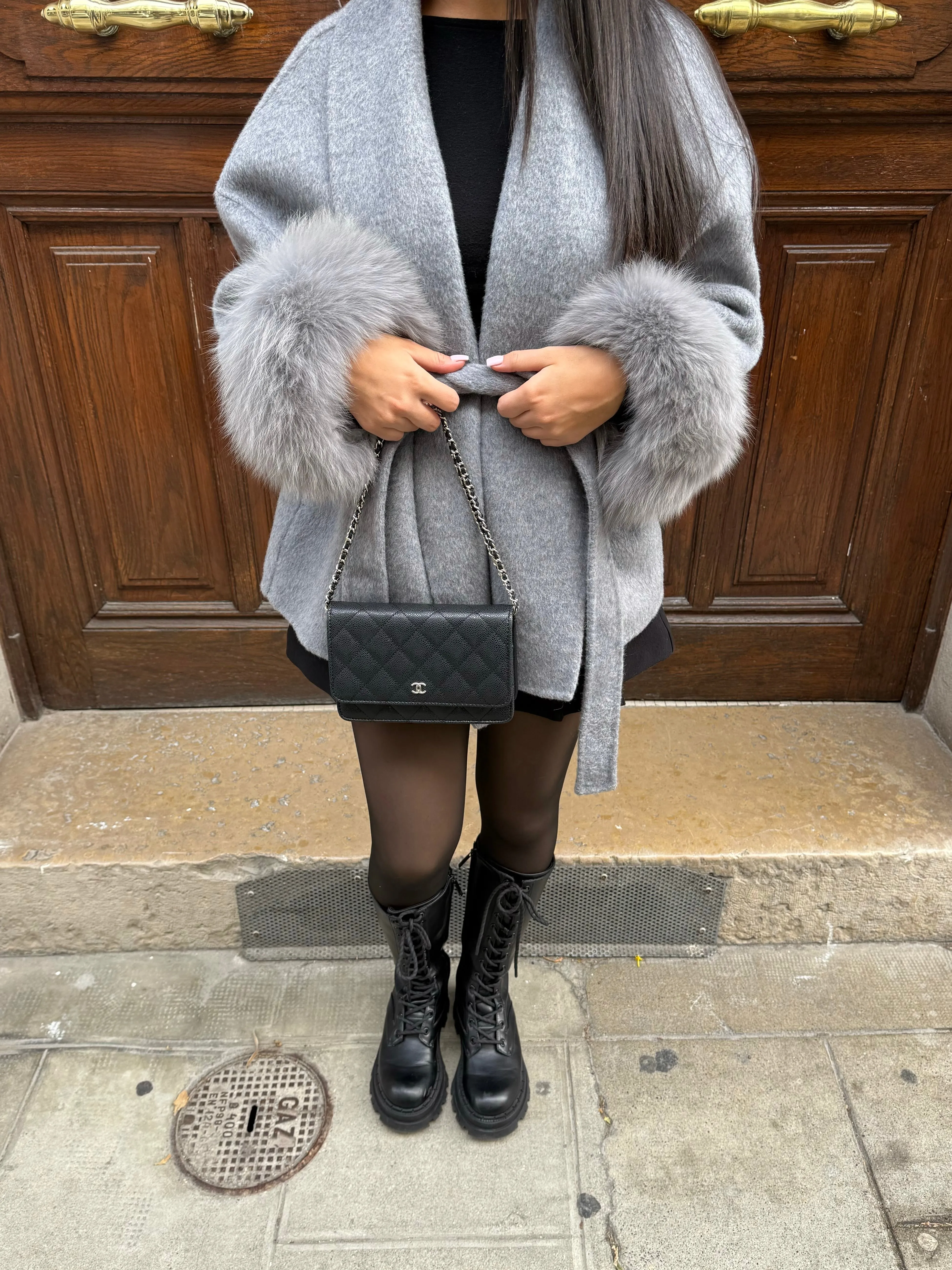 Lana Luxe Coat | Winter Elegance with Faux Fur