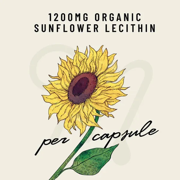 Legendairy Milk - Sunflower Lecithin, 1,200mg, 200 Softgels