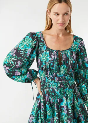 Leona Dress - Hibiscus