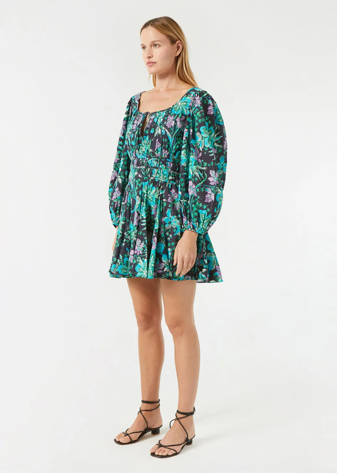 Leona Dress - Hibiscus