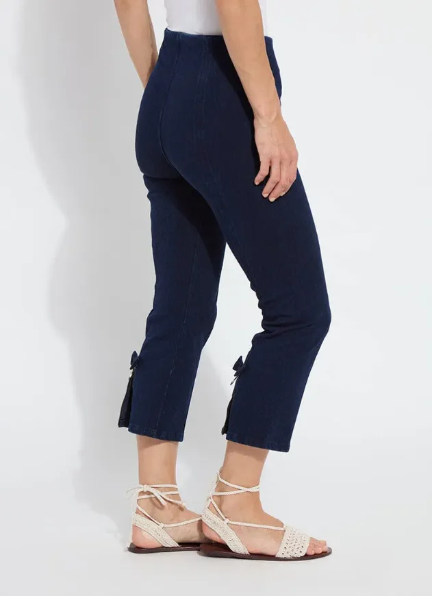 Lizzette Bow Detail Crop Flare