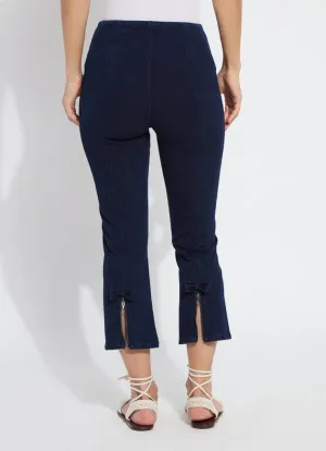 Lizzette Bow Detail Crop Flare