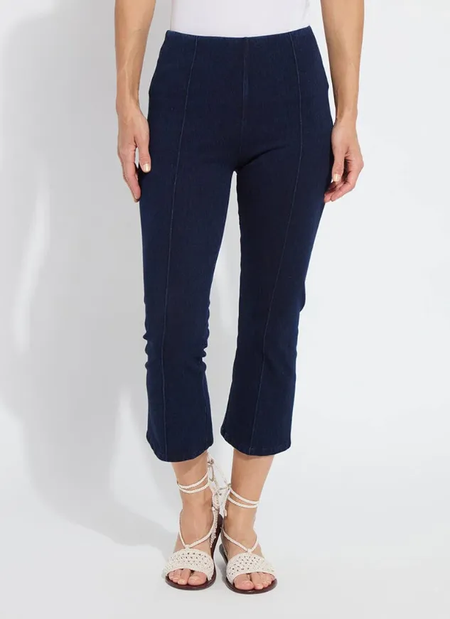 Lizzette Bow Detail Crop Flare