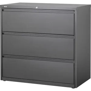 Lorell Hanging File Drawer Charcoal Lateral Files