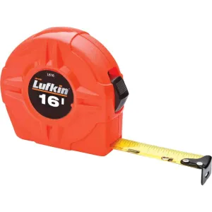 LUFKIN 3/4X16' ORANGE TAPE MEASURE HI-VIZ