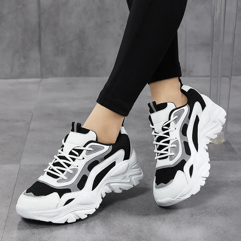 LUNAGLOW™ REFLECTIVE CHUNKY SNEAKERS