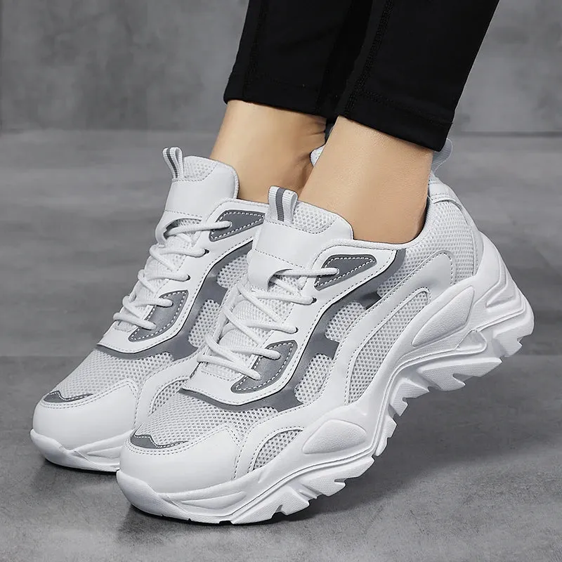 LUNAGLOW™ REFLECTIVE CHUNKY SNEAKERS