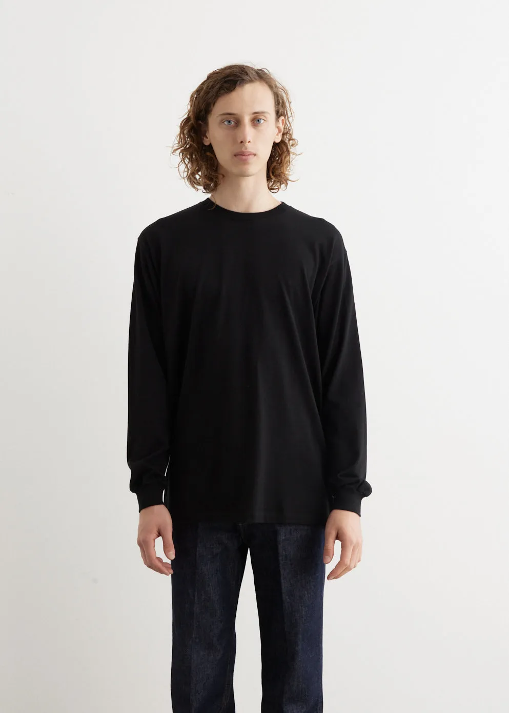 Luster Plaiting Long Sleeve T-Shirt