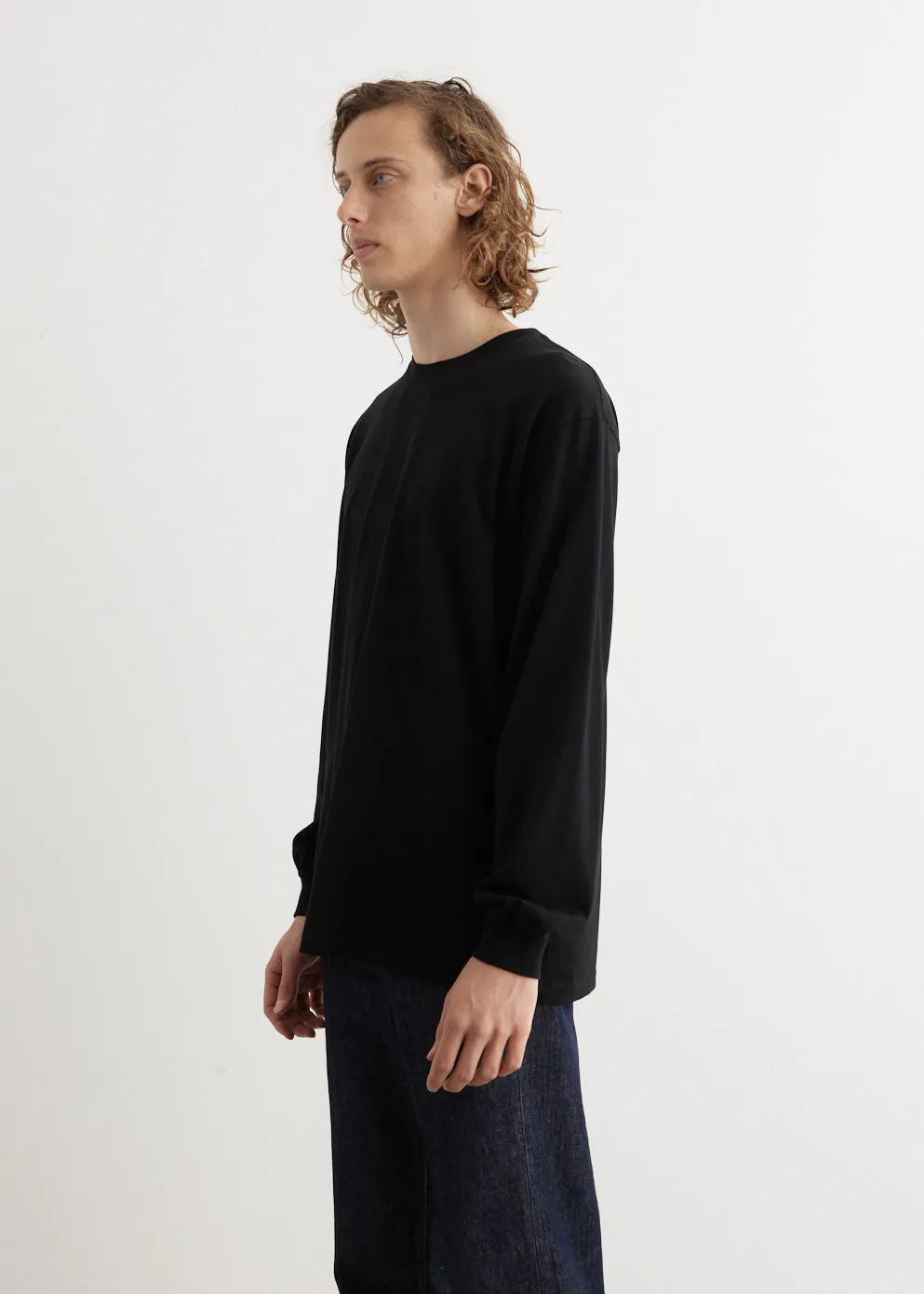 Luster Plaiting Long Sleeve T-Shirt