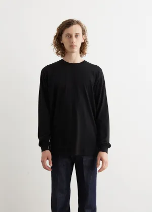 Luster Plaiting Long Sleeve T-Shirt