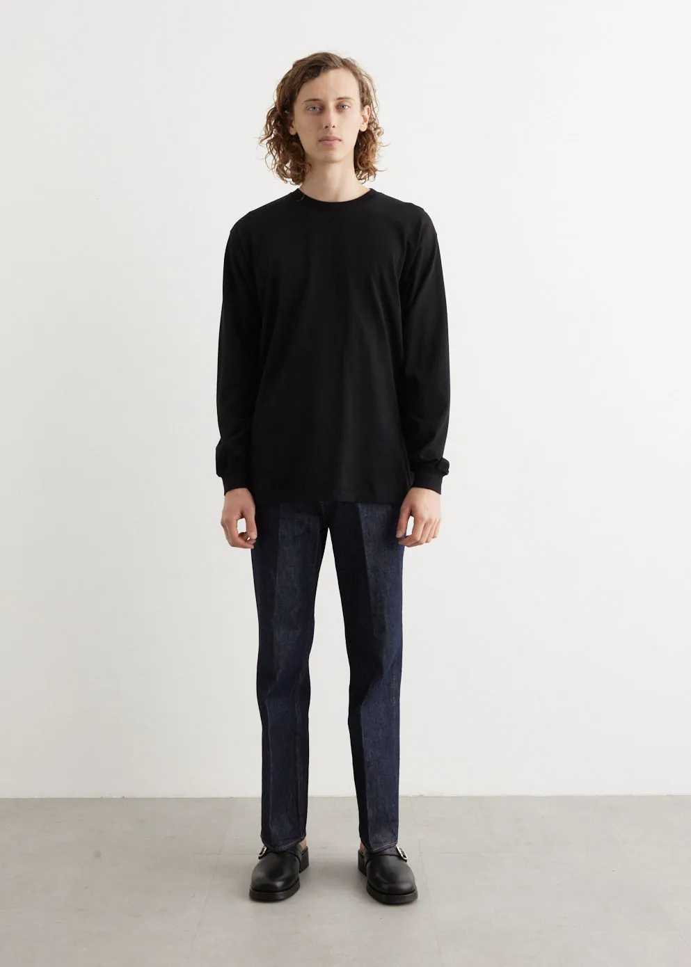 Luster Plaiting Long Sleeve T-Shirt